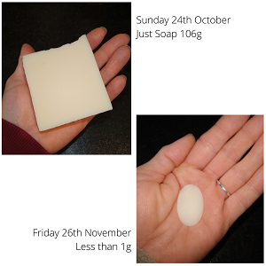 How long does a bar of Just Soap last?